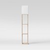 Alabaster Shelf Floor Lamp Light Brown - Threshold™ - image 2 of 4