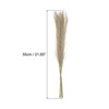 Unique Bargains Party Wall Vase Wedding Decor Tall Fluffy Faux Pampas Grass Brown 12 Pcs - 3 of 4