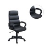 Simple Relax High-Back Adjustable Height Office Chair in Black - 4 of 4
