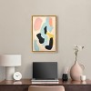 Art Remedy Melt my Bling Contemporary Shapes Abstract Wall Art Framed - 2 of 4