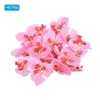 Unique Bargains DIY Craft Hair Decor Silk Handmade Phalaenopsis Artificial Flowers 2.8" 40 Pcs - 3 of 4