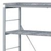 PAGED Rectangular Bookshelf Modern Storage Shelves with X-Shape Cross Bar for Living Room, Study Room - 2 of 4