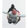 Seven Times Six Star Wars Womens' Darth Vader Does The Dumbo Ride V-Neck Graphic T-Shirt White - 2 of 4