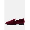 Luxe-Lap Velvet Handcrafted Loafers - 4 of 4