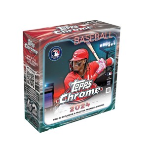 2024 MLB Topps Chrome Baseball Trading Card Monster Box - 1 of 3