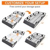 Rooftop Cargo Basket 64" x 39" Steel Universal Roof Rack Basket with Cargo Carrier Bag for Vehicle(5.3x 3.3FT) - image 3 of 4