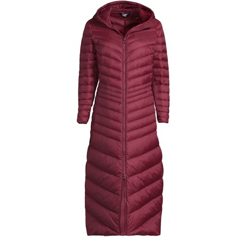 Plus size best sale burgundy coat