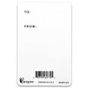 Dicksons BKMPK-509 I Want to Be Known for The Boldness of My Faith White and Grey 2.5 x 4 Paper Encouraging Durable Laminated Bookcard Bookmark, Pack - 2 of 2