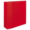 Avery Heavy-Duty Non-View Binder with DuraHinge and Locking One Touch EZD Rings, 3 Rings, 4" Capacity, 11 x 8.5, Red - 4 of 4