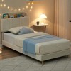Twin XL Bed Frame with Storage Headboard - 4 of 4