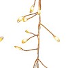 Kurt Adler 9.8-Foot 300-Light Classic White LED Fairy Light Cluster Garland - 2 of 4