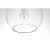 Elegant Lighting Baxter 18 Inch Flush Mount Clear Shade in Satin Gold - 4 of 4