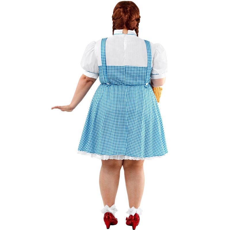 Rubie's Women's Plus Size The Wizard of Oz Dorothy Costume, 2 of 7