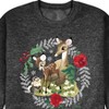 Men's - Disney - Christmas - Family In The Forest Graphic Fleece Sweatshirt - 2 of 4