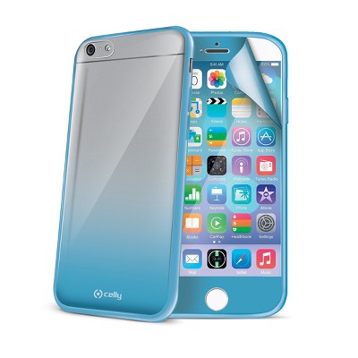 Celly's Sunglasses Case for iPhone 6 with Screen Protector - Light Blue