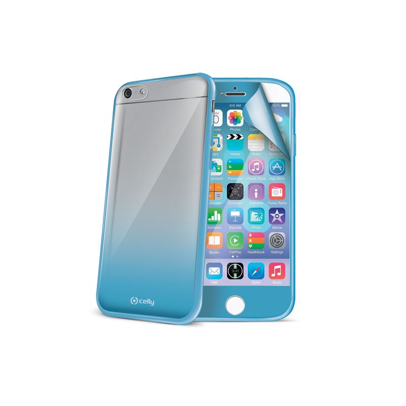 Celly's Sunglasses Case for iPhone 6 with Screen Protector - Light Blue, 1 of 2