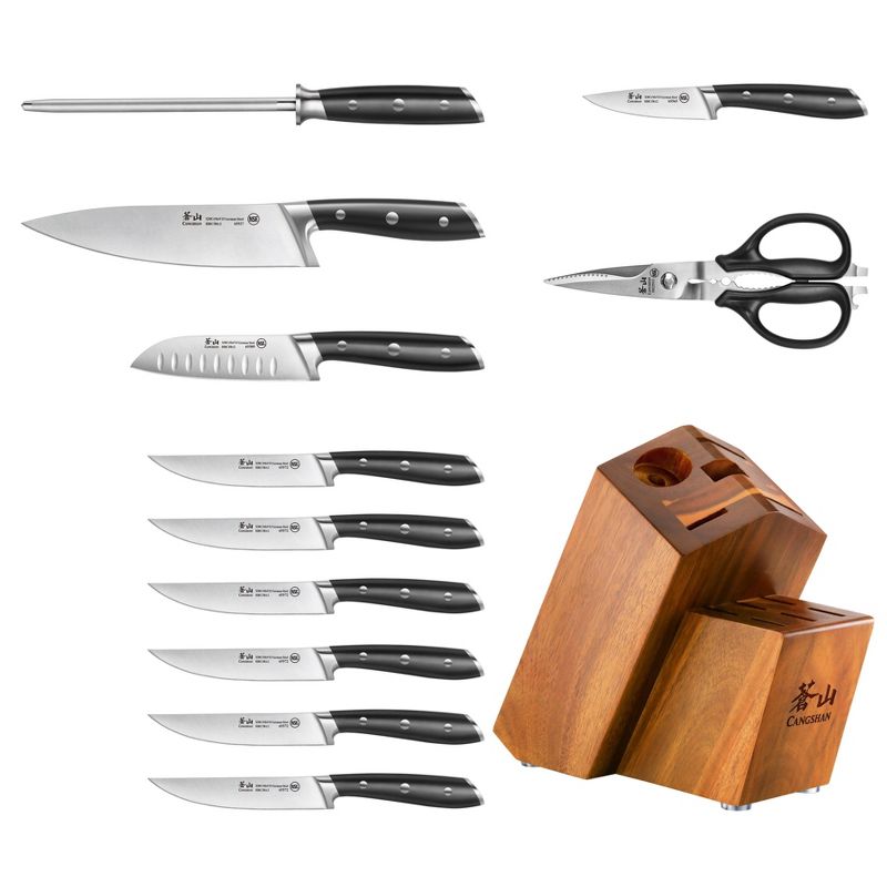 Cangshan Alps 12pc Knife Block Set, 5 of 14