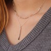 Silver Matchstick Necklace by Lotus Stone Jewelry - 4 of 4