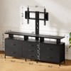 WOWLIVE TV Stand with Mount for 32-75 inch TVs, Dresser TV Stand with 7 Storage Drawers ,  Entertainment Center for Living Room - 2 of 4