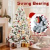 6/7FT Christmas Tree，Easy Setup & Foldable Metal Stand for Home/Office - 4 of 4
