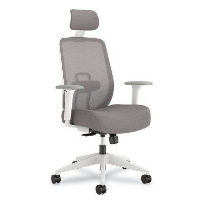 HON Altern Mesh Back Task Chair, 17.95 to 21.1 Seat Height, Gray Seat, Gray/White Back, White Base