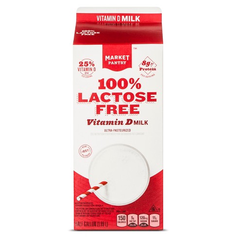 Lactose Free Vitamin D Milk 05gal Market Pantry