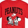 Men's - Peanuts - Snoopy Charlie Lucy Marcie Linus Collegiate Group Short Sleeve Graphic T-Shirt - 2 of 4