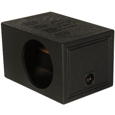 single 12 inch subwoofer with box and amp