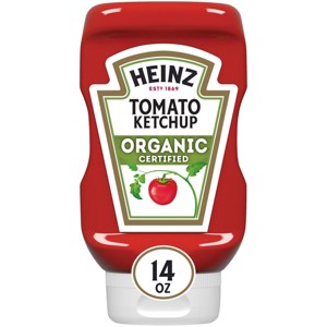 Heinz Organic Tomato Ketchup - 14oz - 1 of 4