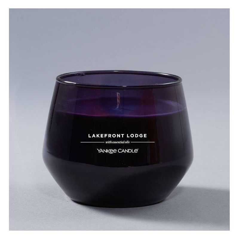10oz Lakefront Lodge Studio Collection Glass Candle - Yankee Candle, 1 of 11