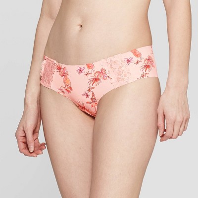 Women's Laser Cut Cheeky Underwear with Lace - Auden™ Casual Pink Tropical  M – Target Inventory Checker – BrickSeek