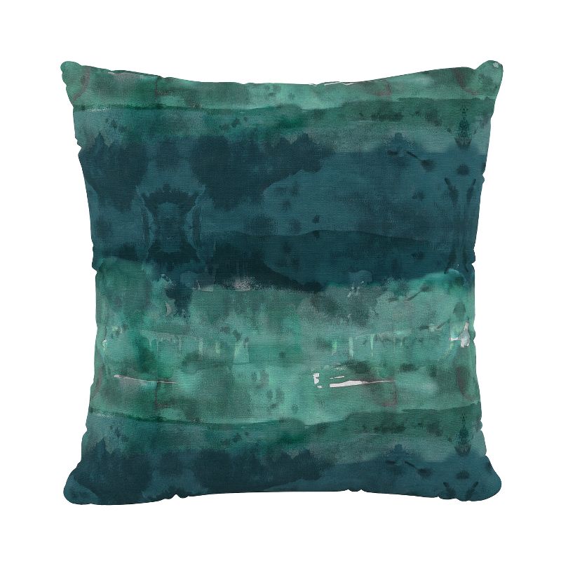 Teal/Blue Stripe Throw Pillow - Skyline Furniture, 1 of 7