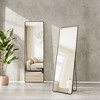 LEDREM Full Length Mirror, 63 x 20 Inches, Rectangle Full Body Mirror with Stand, for Bedroom, Living Room - 3 of 3