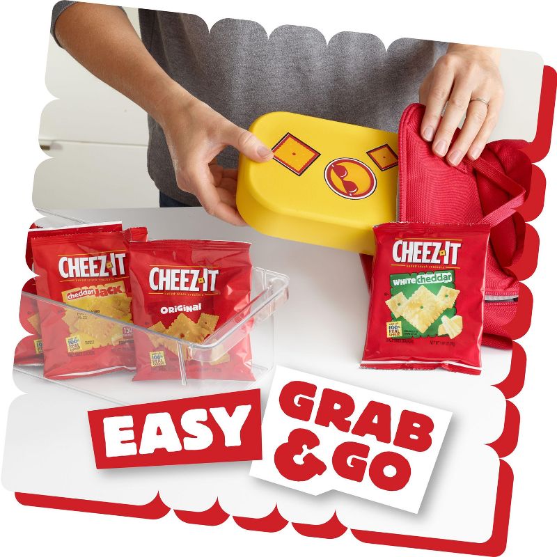Cheez-It Baked Snack Crackers Variety Pack 12ct, 4 of 9