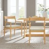 Modway  Solara Dining Armchairs Set of 2 in Natural Heathered Weave Beige - 2 of 4