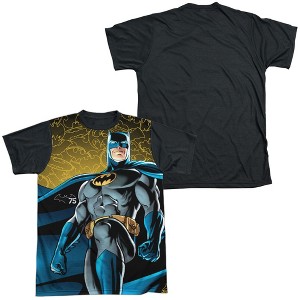 Men's Batman 75 Glow Short Sleeve Costume T-Shirt - 1 of 4