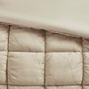 Kumasinova 2/3 PCS Velvet Comforter Set,Quilt Set with Comforter&Sham,Bedding Set with 3D Puff Stitching,Machine Washable - 4 of 4