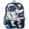 Bioworld Nasa Astronaut Accessories 3-Piece Mega Set 16" Kids Backpack Grey - image 2 of 4