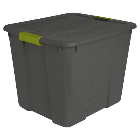 Sterilite 20 Quart Storage Container Box Tote with Latches (12
