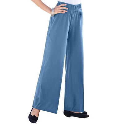 Roaman's Women's Plus Size Petite Soft Knit Capri Pant - 4x