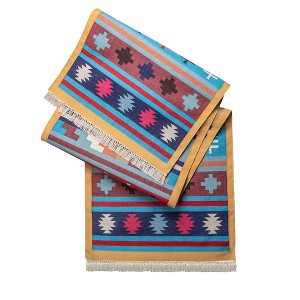 Hunnar Flat Weave Runner Rug - 1 of 4