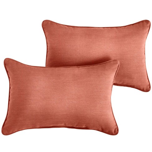 Outdoor 2025 coral pillows