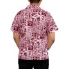 LA LEELA Men's Button Down Short Sleeves Casual Hawaiian Shirt Beach Aloha Party Summer Holidays Vacation Shirts For Mens - 2 of 3