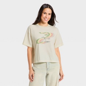 Women's Short Sleeve Relaxed Fit Graphic T-Shirt - Universal Thread™ - 1 of 4
