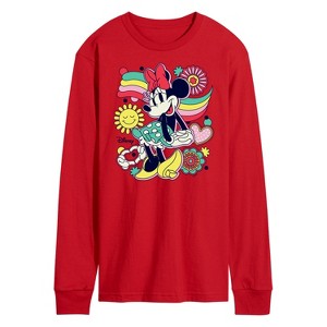 Men's - Disney - Mickey & Friends Long Sleeve Graphic T-Shirt - 1 of 3