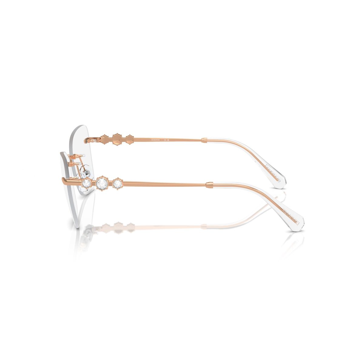 Swarovski SK1014 55mm Woman Butterfly Eyeglasses Demo Lens Lens - thumbnail 9