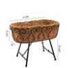 The Lakeside Collection Coir Planter - Coconut Coir Outdoor Planter for Window Box - 2 of 4