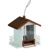 Heath Outdoor Products White/Brown Double Suet Hopper Bird Seed Feeder - 3 of 3