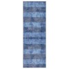 Rug for Living Room Washable Area Rug Non Slip Modern Striped Boy Room Rug Geometric Low Pile Soft Carpet for Nursery - 3 of 4