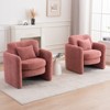 Aukfa Accent Chairs, Oversized Armchair, Mid Century Modern Reading Chair, Ergonomic Comfy Sofa Chair for Office, Apartment - 3 of 4